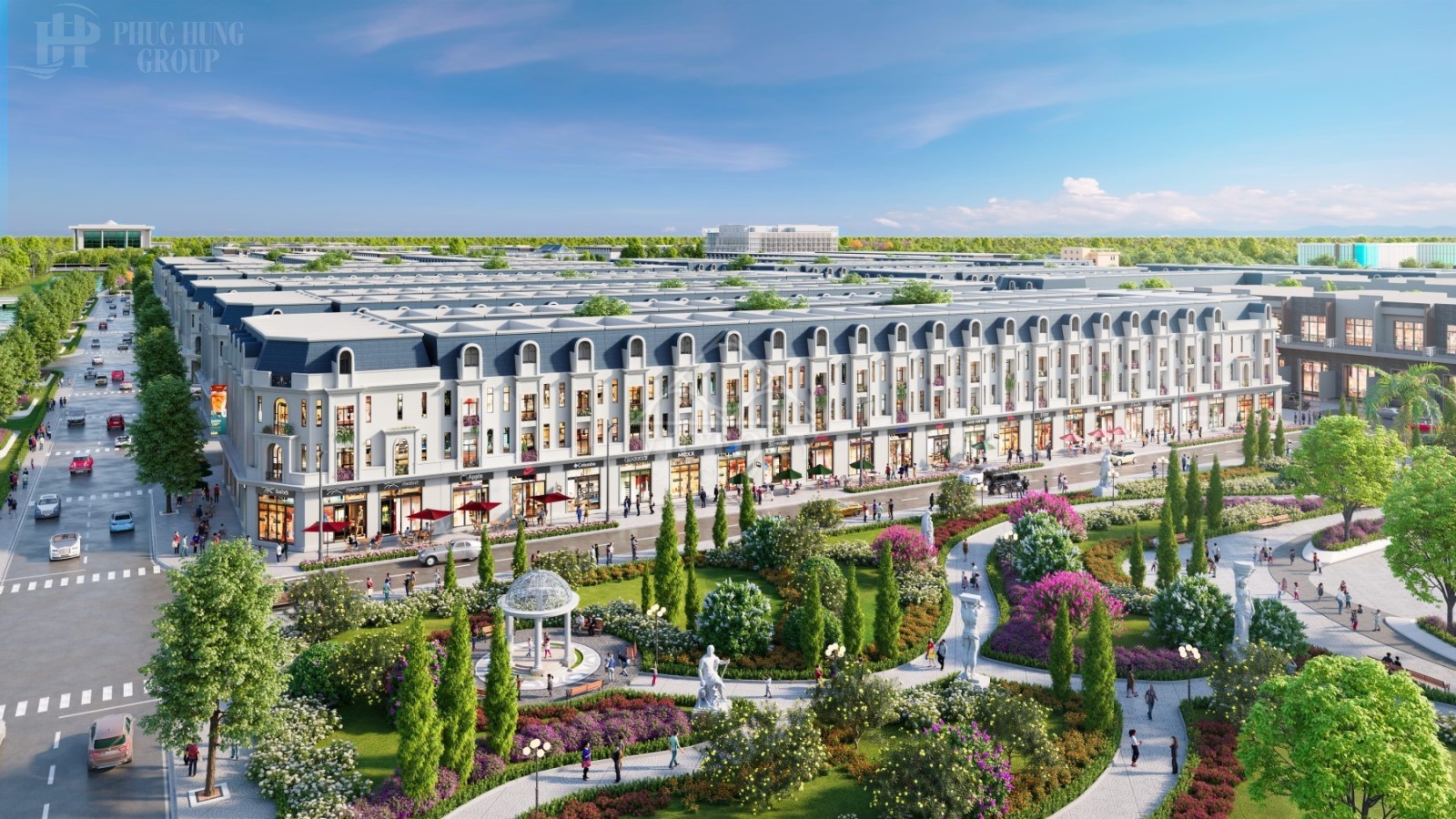 Công Viên- Nhà Liền Kề