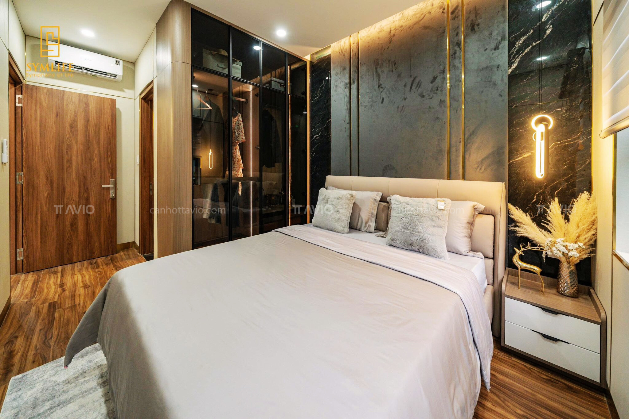 Căn 02pn Mẫu ở Symlife - Phòng Ngủ 2