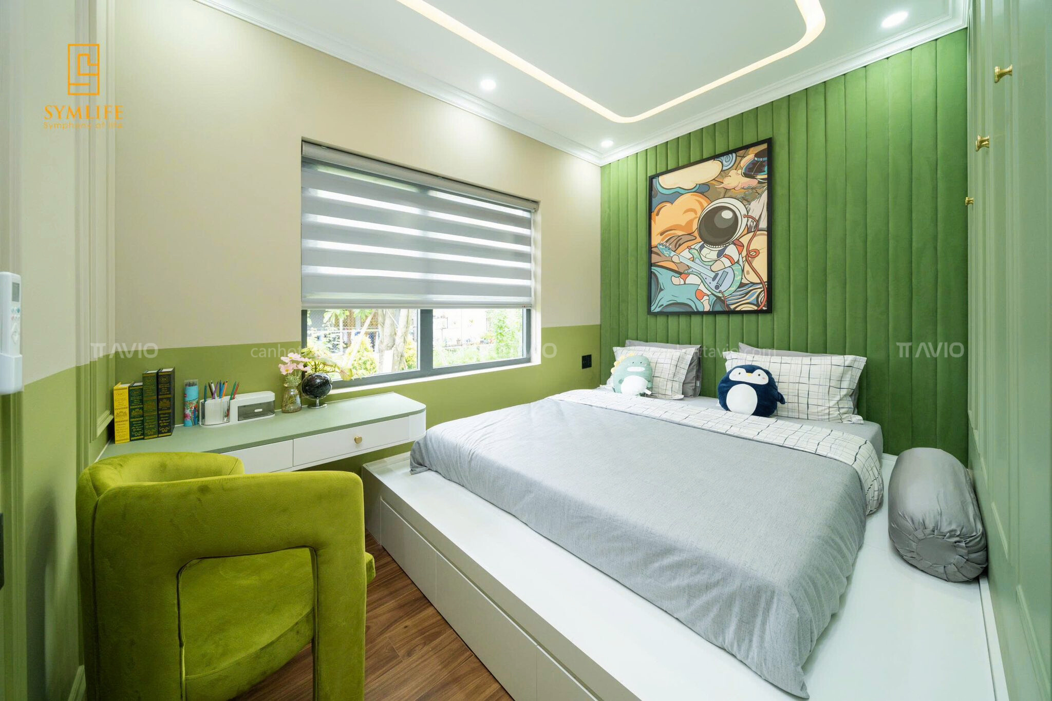 Căn Hộ 03pn Mẫu Symlife - Phòng Ngủ 1