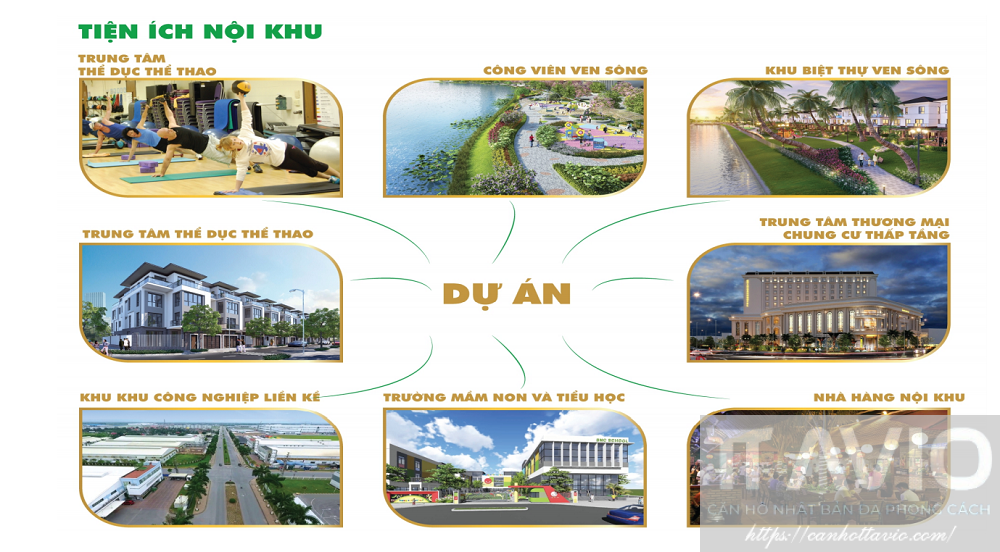 Hệ Thống Tiện Ích Nội Khu Dự án The Sky Riverside Vượt Trội