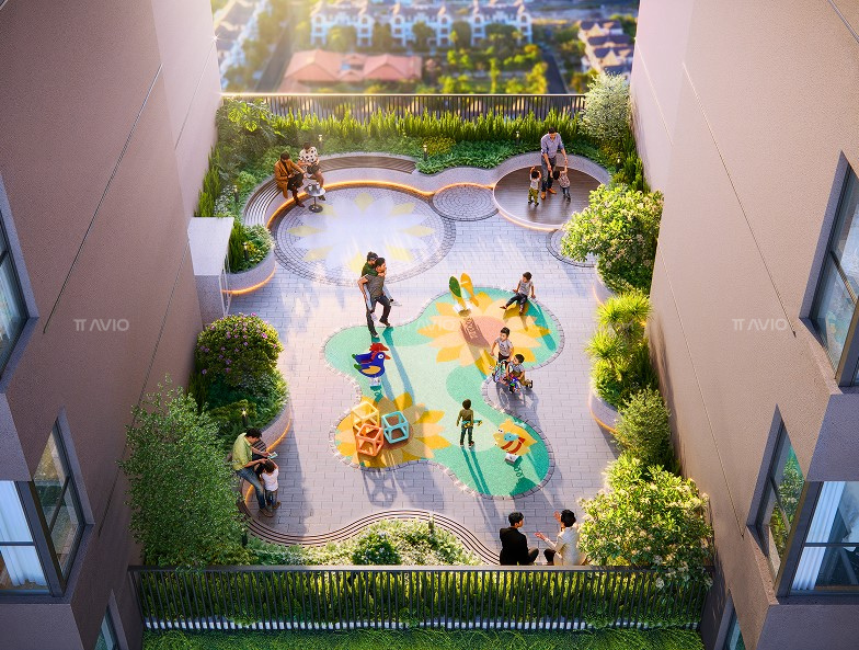 Khu Vui Chơi Trên Sân Thượng