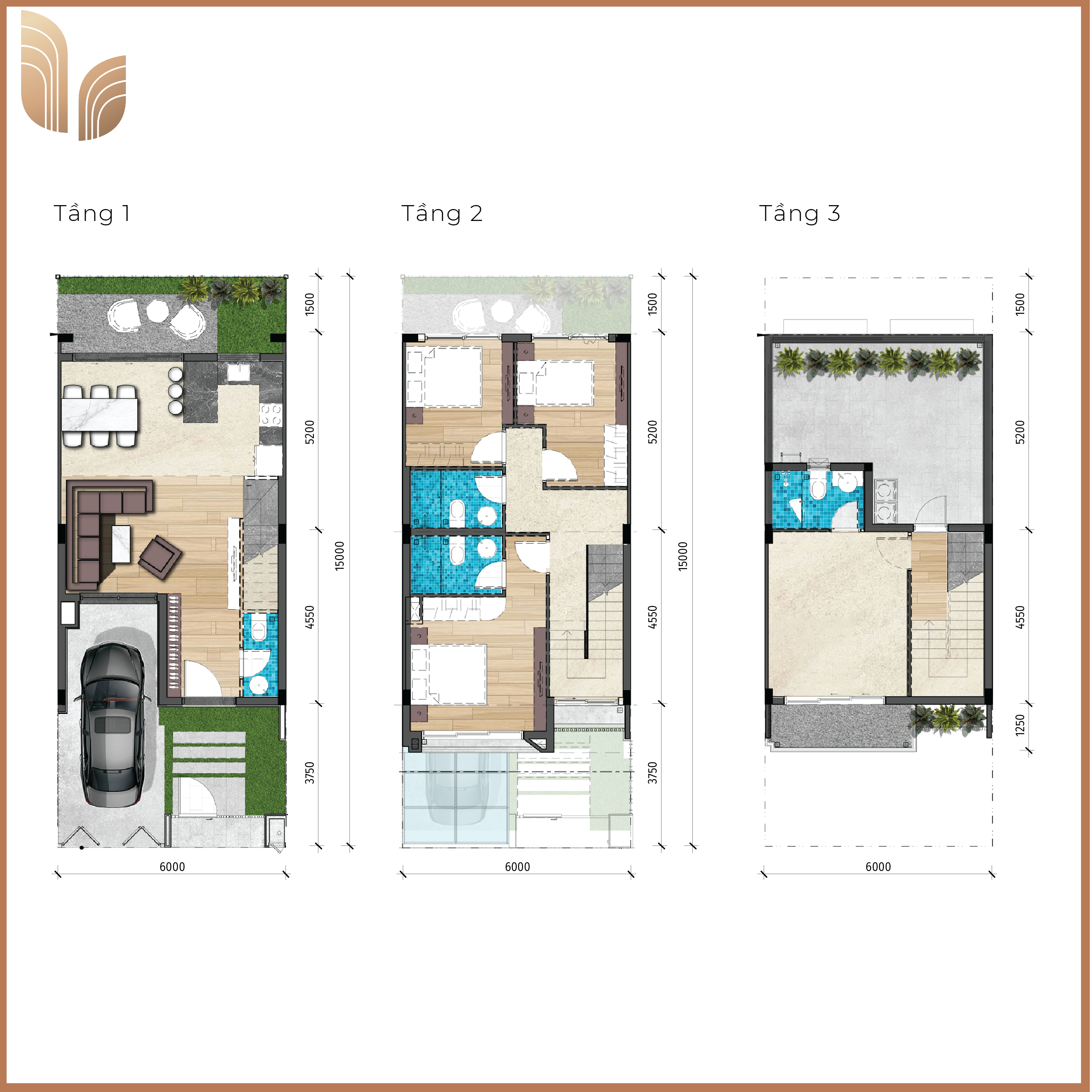 Nhà phố liền kề TH2