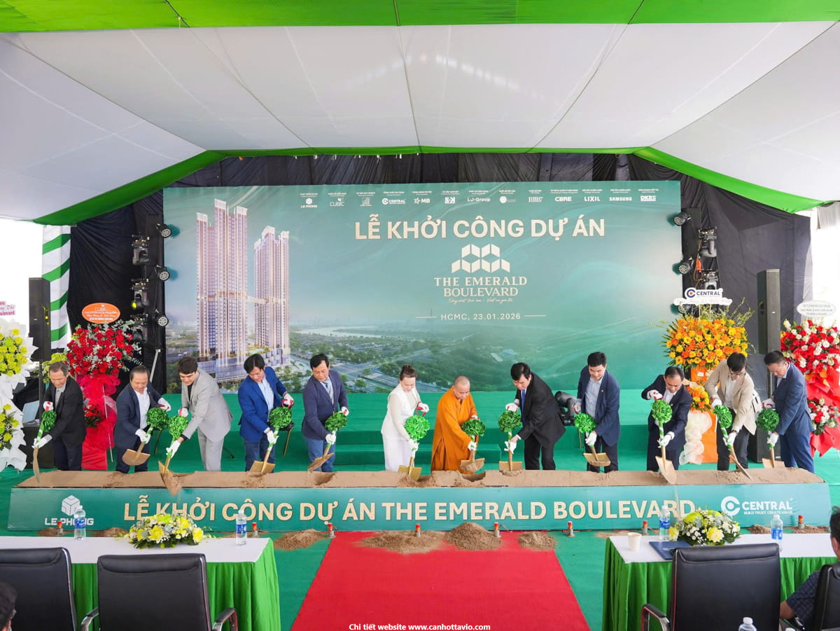 Lễ Khởi Công The Emerald Boulevard