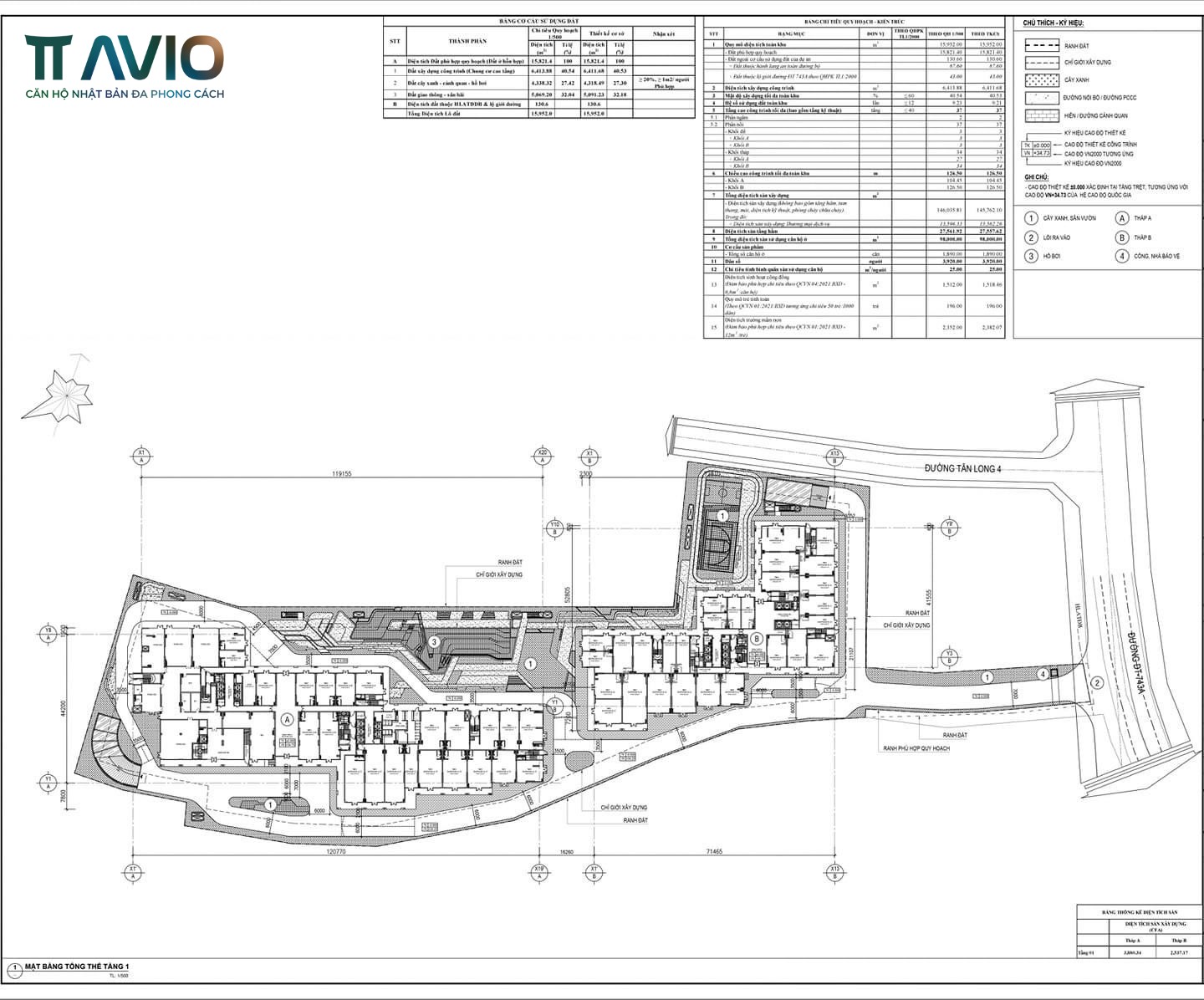 MẶt BẰng TẦng 1 Tt Avio