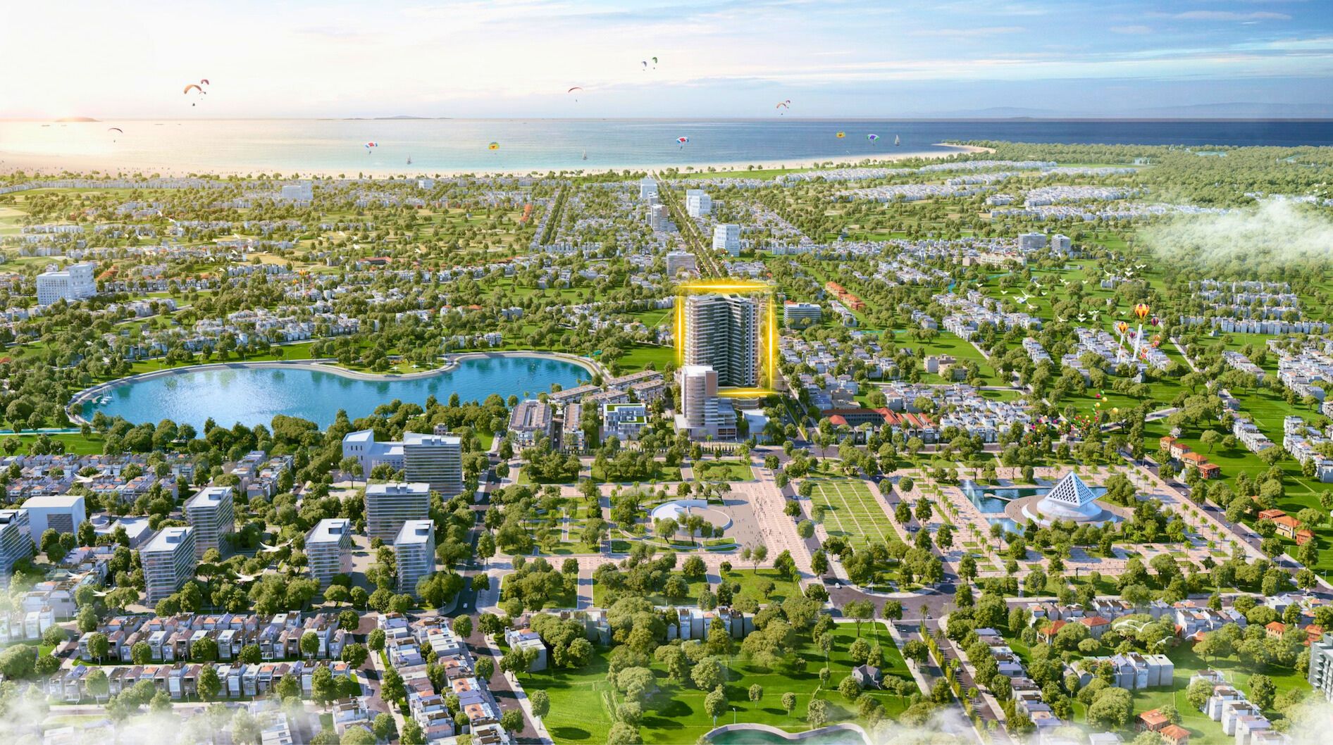 Ngắm View Xung Quanh Căn Hộ Hacom Tower