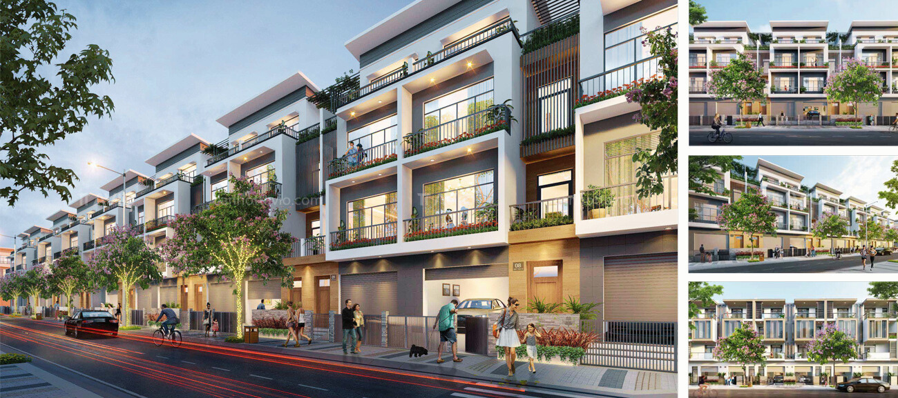 Nhà Phố Liền Kề ở T&t City Millennia