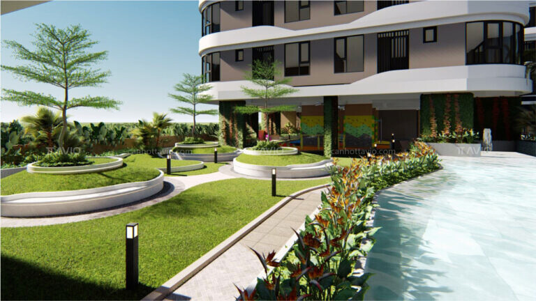 Sân Vườn A&k Tower