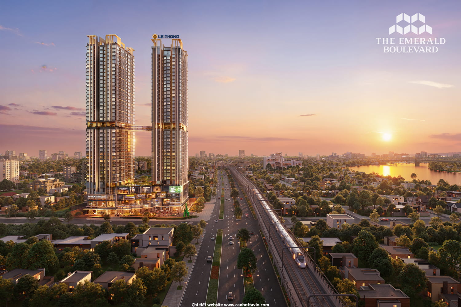 The Emerald Boulevard Về Chiều
