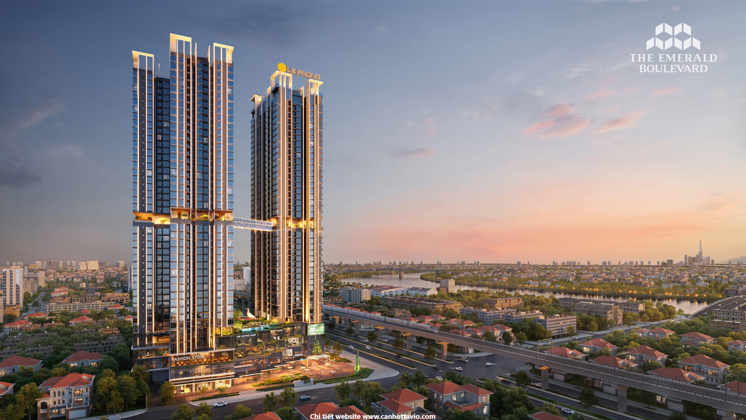 The Emerald Boulevard tại QL13