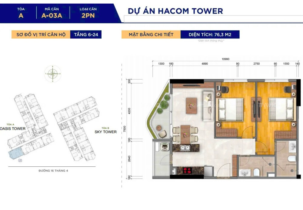 Thiết Kế Căn Hộ Oasis Tower (4)