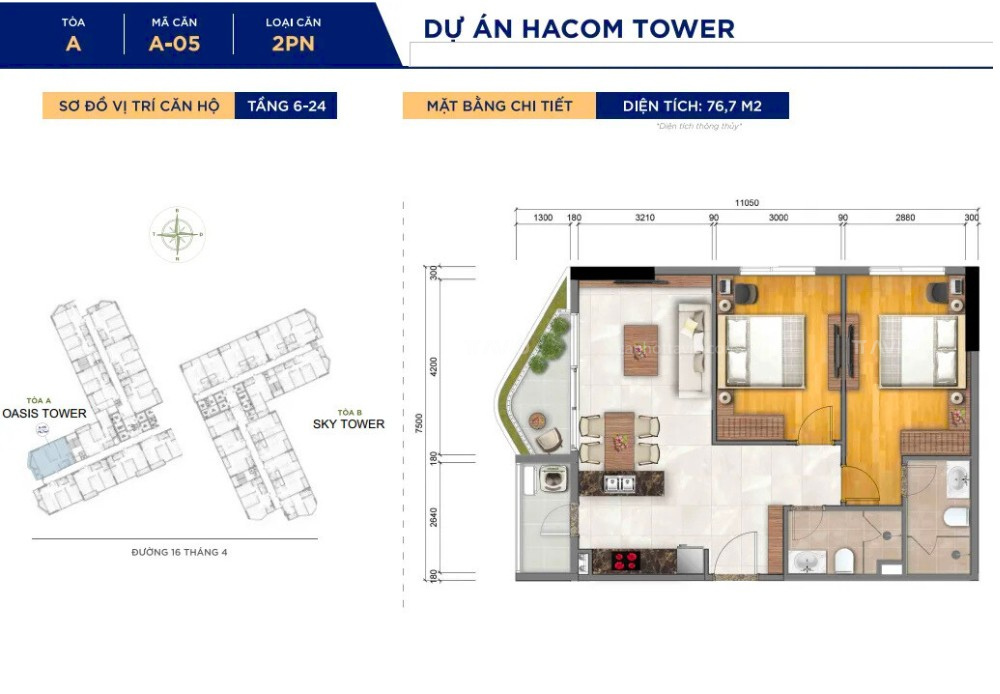 Thiết Kế Căn Hộ Oasis Tower (5)