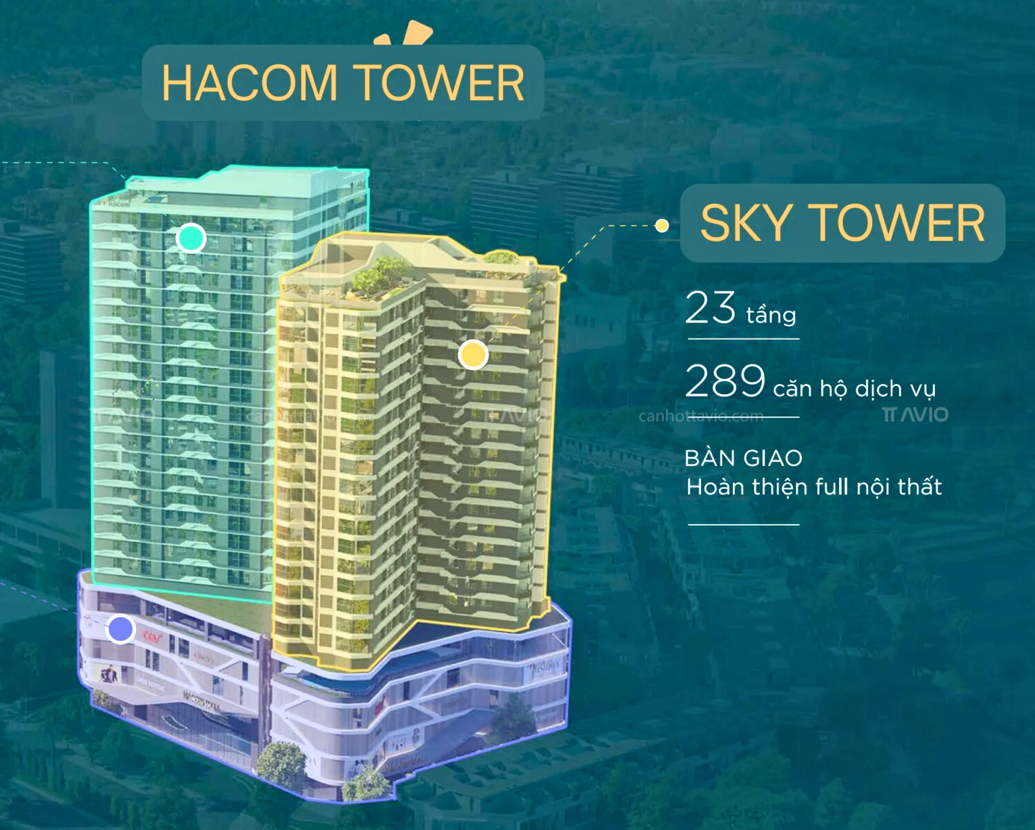 Tòa Sky Tower_hacom Tower Khánh Hòa